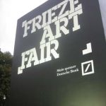 L'ingresso dell'edizione 2011 della Frieze Art Fair di Londra