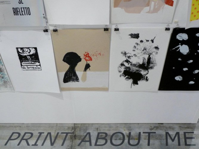 Le opere di Print About Me allo stand di FART a KunStart 12, la fiera biennale d’arte contemporanea emergente di Bolzano
