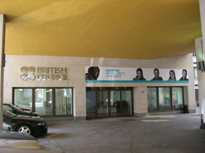 La sede del British Council a Londra