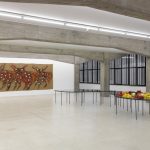 Collezione Maramotti - Veduta di sala, open space 1° piano con opere di: Mario Merz. Ph. C. Dario Lasagni