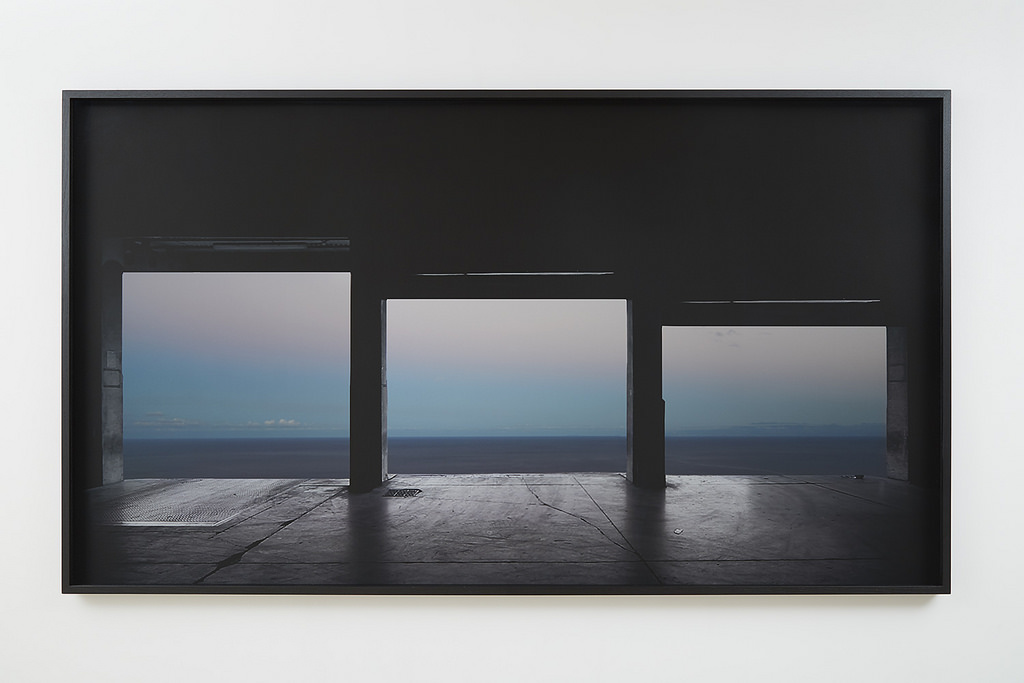 Giovanni Ozzola, Untitled with Colours, 2015, ink jet print on cotton paper, 150 x 267 cm