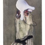 Gugliemo Castelli, Vita futura , pastelli ad olio su carta e cera, 29,7 x 21 cm ,2016. Courtesy Francesca Antonini Arte Contemporanea (Roma) Ron Lang Art (Amsterdam)