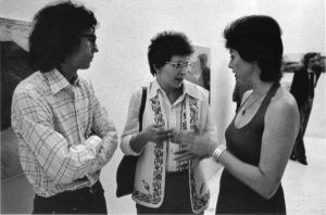Christo, LeoNilde Carabba e Jeanne-Claude a Milano nel 1971