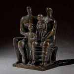 Henry Moore, Family Group, 1944. Sold for £581,000.