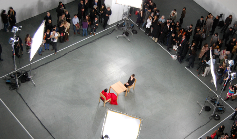 Andrew Russeth - Marina Abramovic, The Artist is Present, 2010. Image courtesy of Andrews Russeth under creative commons license.