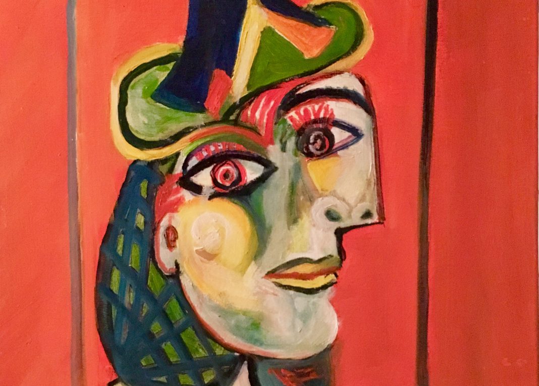 Pablo Picasso, Buste de femme. Una delle opere di Ellenia Zagni che saranno esposte allo spazio Cubet di Milano.