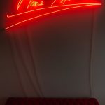 Tracey Emin, More Passion, 2010. Coral Pink neon sculpture