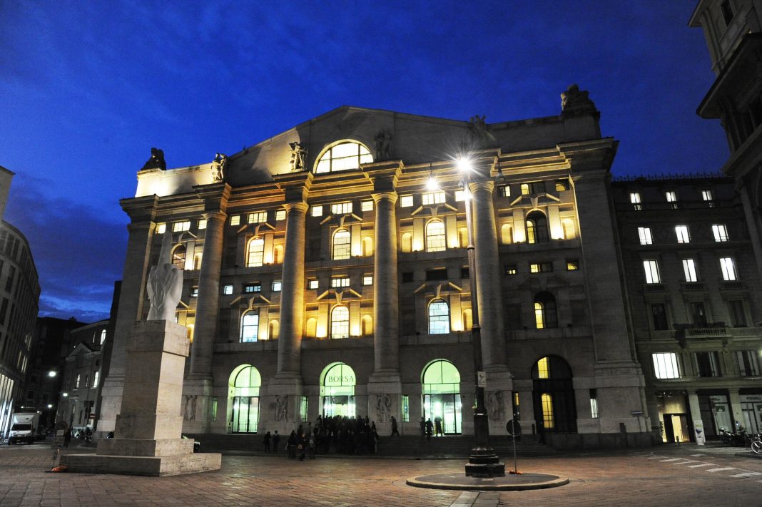 Palazzo Mezzanotte, sede di Borsa Italiana a Milano, dove si terrà la Deloitte’s 10th Art & Finance Conference