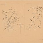 LOTTO 32 - Lucio Fontana, Disegno piccolo bianco e nero, 1949. China su carta, cm 22 x 28. Stima: € 10.000 - € 15.000. Courtesy: Minerva Auctions.