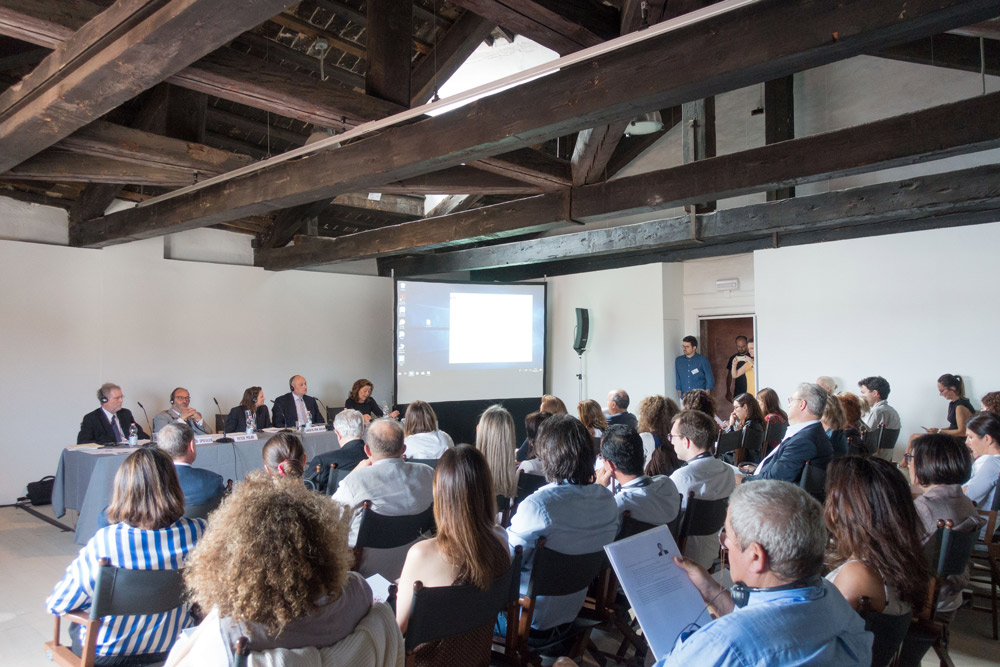 Un momento della conferenza sull'Art Restitution organizzata dalla Camera Arbitrale di Venezia nell'ambito del ciclo Arte e Diritto