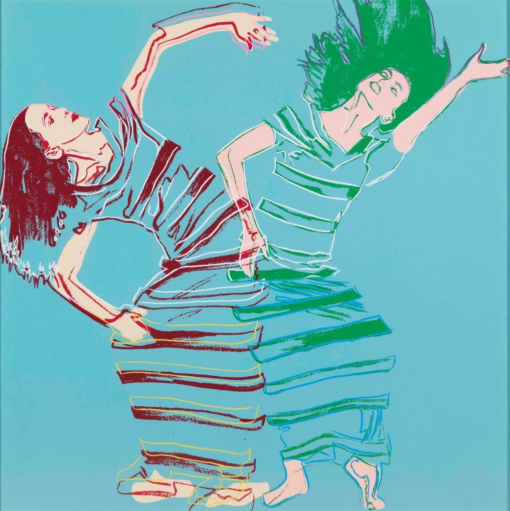 Andy Warhol, Martha Graham, 1986. Serigrafia su cartone Lenox, cm 91,5x91,5. Courtesy: Cambi Casa d'Aste