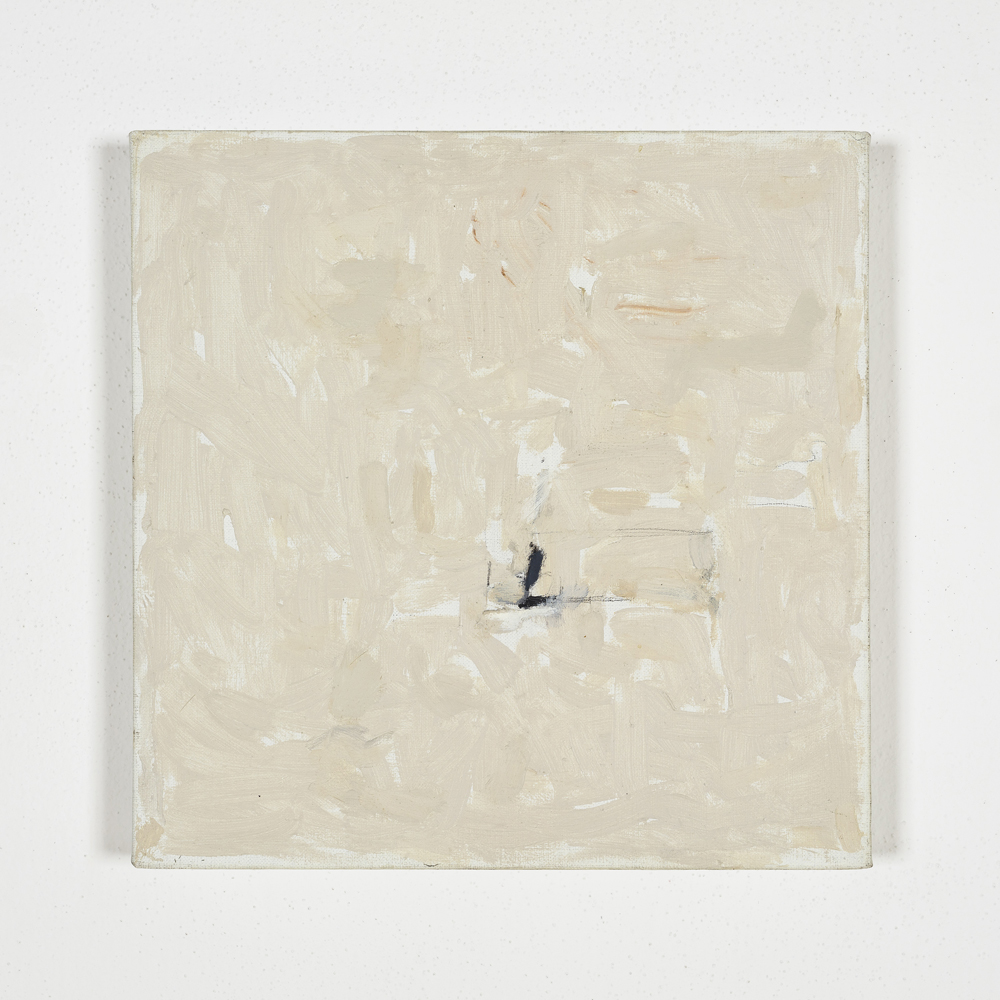 Stephen Rosenthal, Ochre 4.06, 2006, olio su tela, cm.31x31 (12”x12")