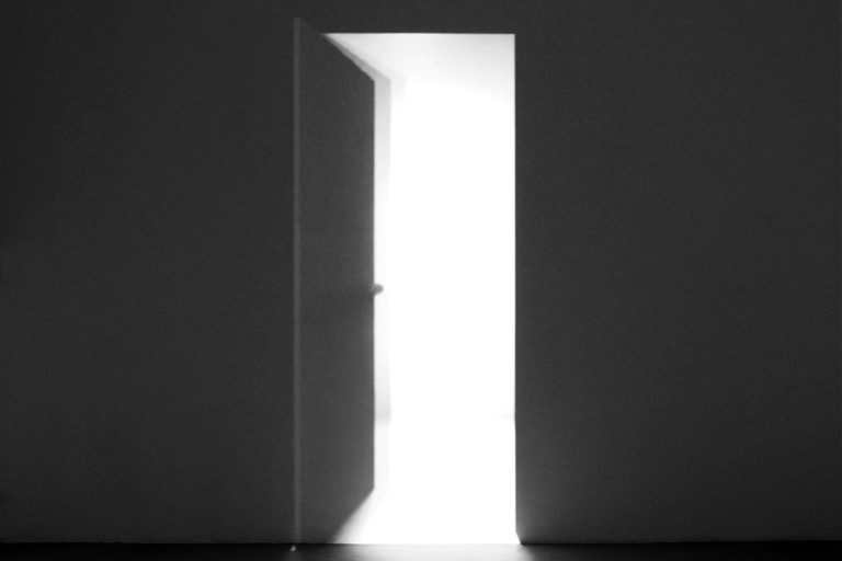 Vadim Fishkin | Doorway, 2015 | site-specific projection. Courtesy: Loom Gallery