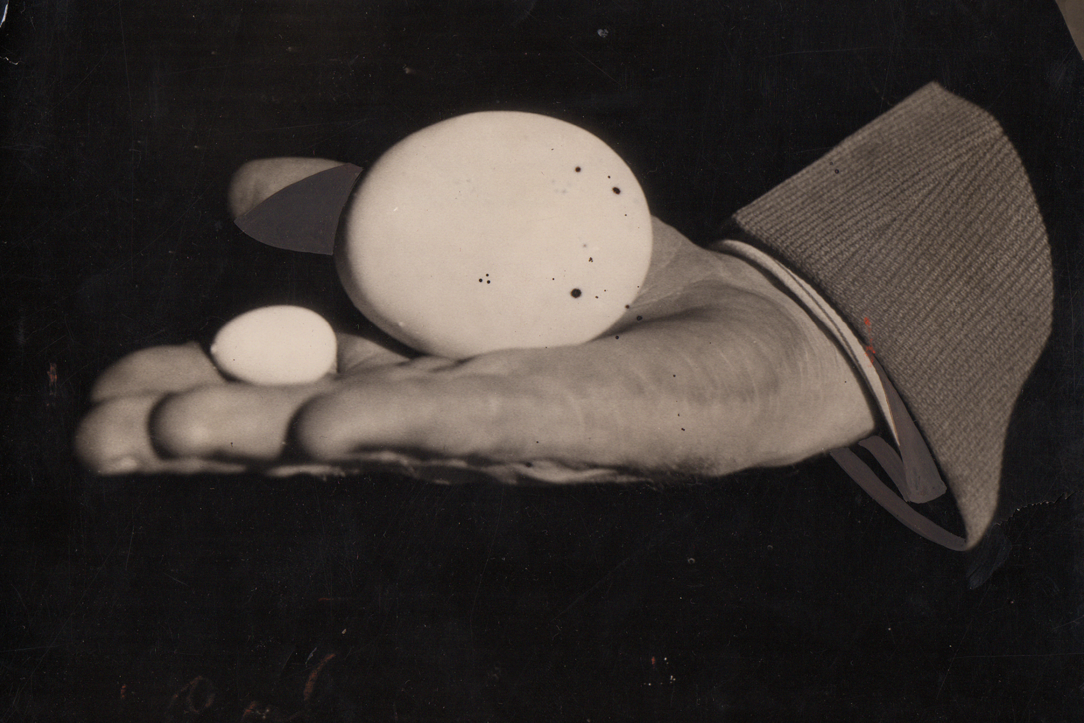 Alessandra Spranzi, Biggest to smallest egg, 1924, 2018, fotografia in bianco e nero