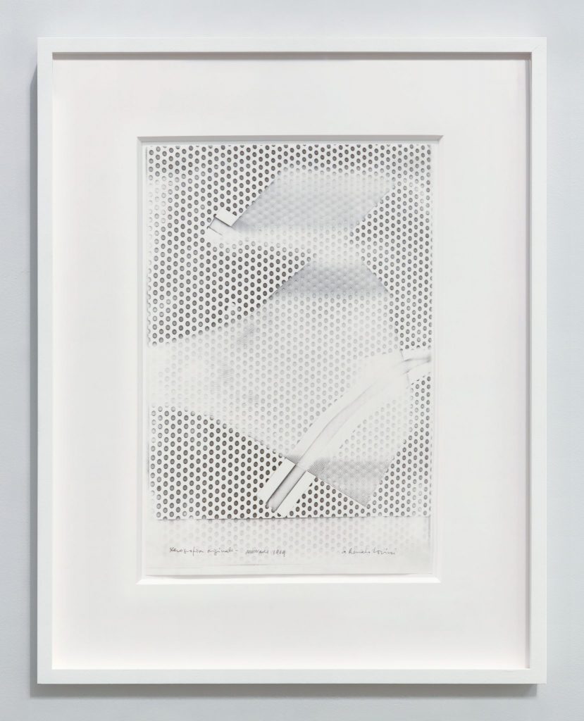 Bruno Munari, Untitled, 1970, xerography 38 x 35.60 cm