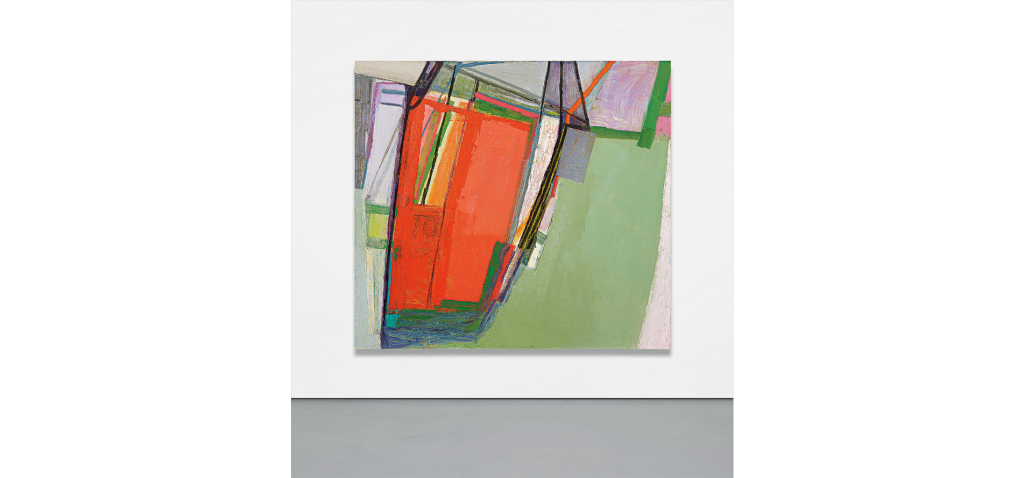 LOTTO 19 - AMY SILLMAN, U, 2008. Acrylic on canvas, 213.4 x 233.7 cm. SOLD FOR $855,000