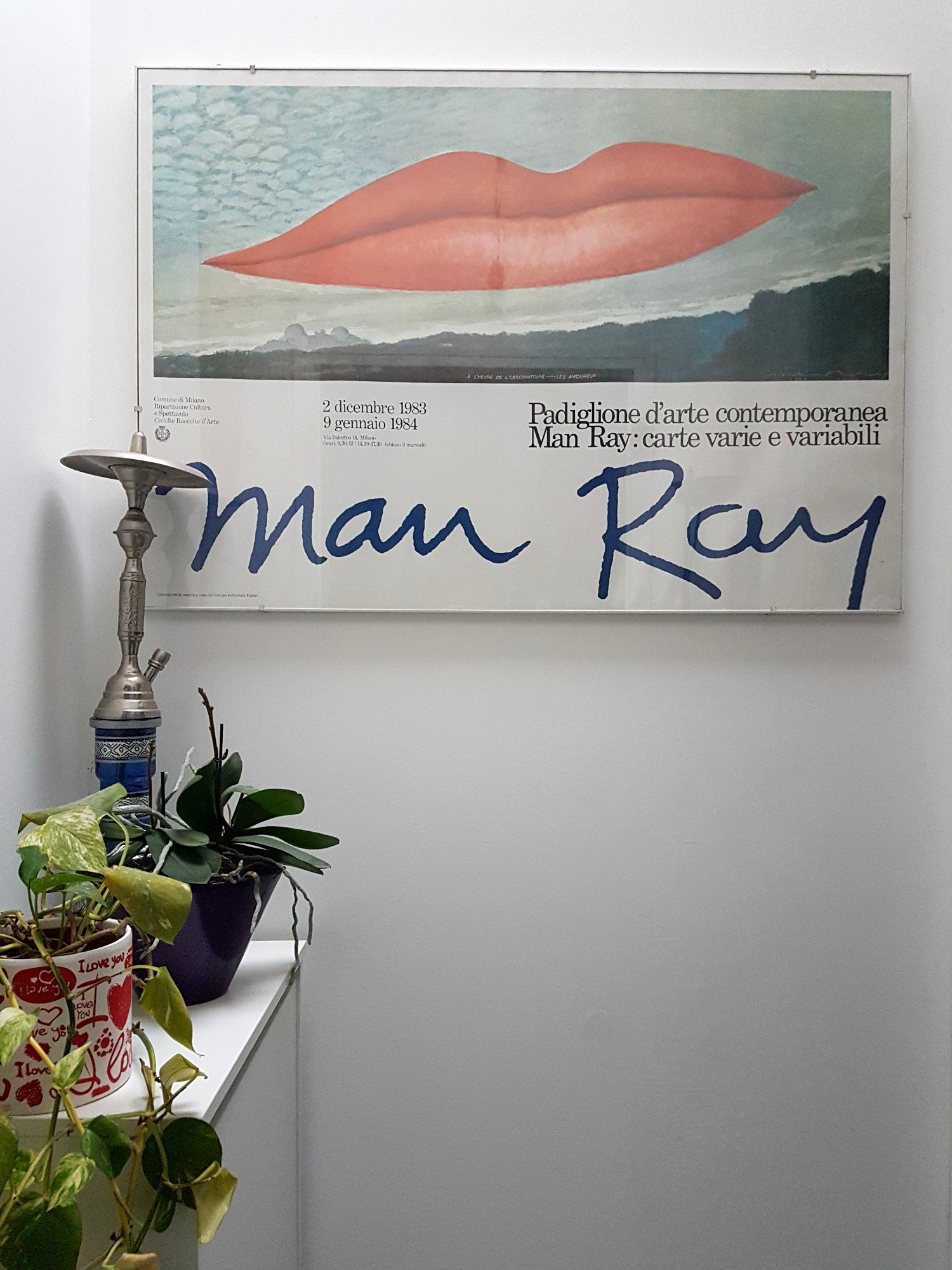 Man Ray: carte varie e variabili, 983-1984 - manifesto PAC