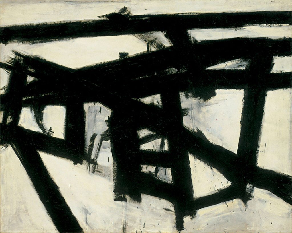 Franz  Kline, Mahoning,  1956  Oil  and  paper  on  canvas,  204,2x255,3  cm  Whitney  Museum  of  American  Art,  New  York;  purchase,  with  funds  from  the  Friends  of  the  Whitney  Museum  of  American  Art  57.10  ©Franz  Kline  by  SIAE  2018 