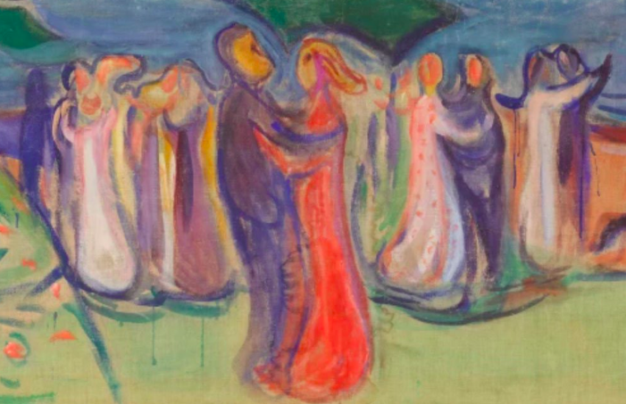 “Il dipinto di Munch ‘Dance on the Beach’ è stato nascosto ai nazisti in una foresta norvegese. Andrà all’asta per la prima volta dagli anni ’30” – Smithsonian Magazine, 23 Gennaio 2023, di Molly Enking