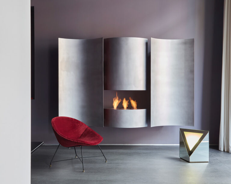Milano Design Week: Eligo Studio reinventa il focolare da Rossella Colombari