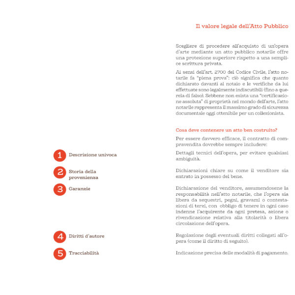 Collezionare senza rischi. Guida legale, fiscale e notarile all'acquisto d'arte - immagine 7