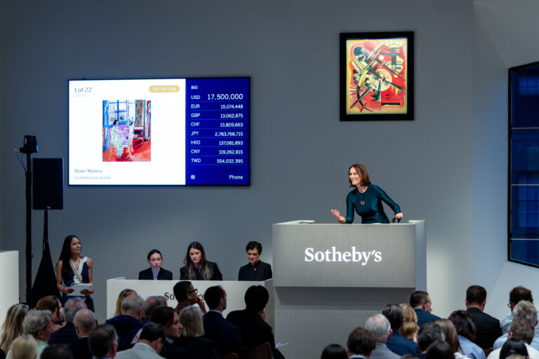 Matisse guida la Modern Evening Auction di Sotheby’s da $303,9 milioni