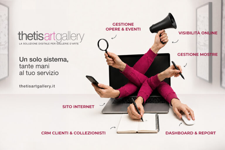 La tua galleria d’arte in un’unica soluzione digitale: arriva Thetis Art Gallery